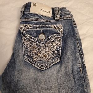 Grace in LA embellished Jean's